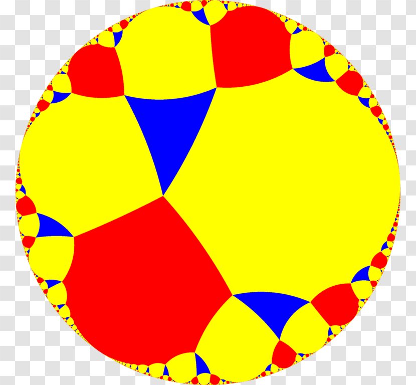 Circle Symmetry Point Pattern - Yellow Transparent PNG