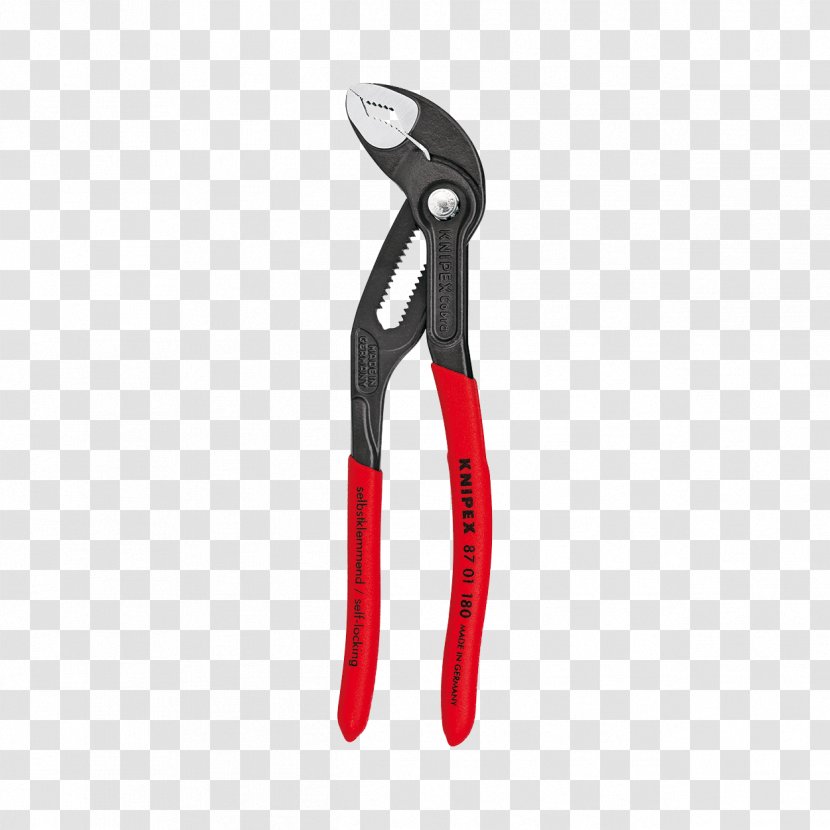 Diagonal Pliers Knipex Tongue-and-groove Tool Transparent PNG