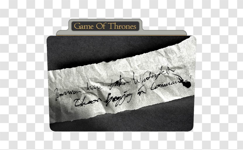 Brand Font - Television - Game Of Thrones 3 Transparent PNG