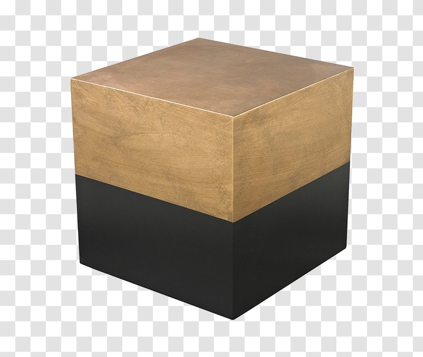 Coffee Table Nightstand Cube Gold - Furniture - Stool Transparent PNG