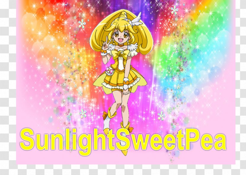 Work Of Art Pretty Cure DeviantArt - Character - Sweet Pea Watercolor Transparent PNG