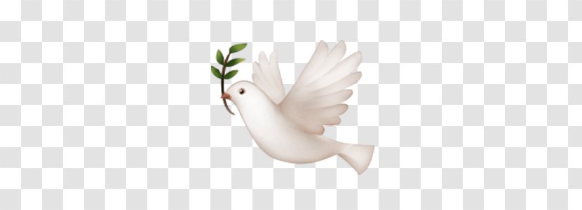 Emoji Peace Symbols Doves As IPhone Columbidae Transparent PNG