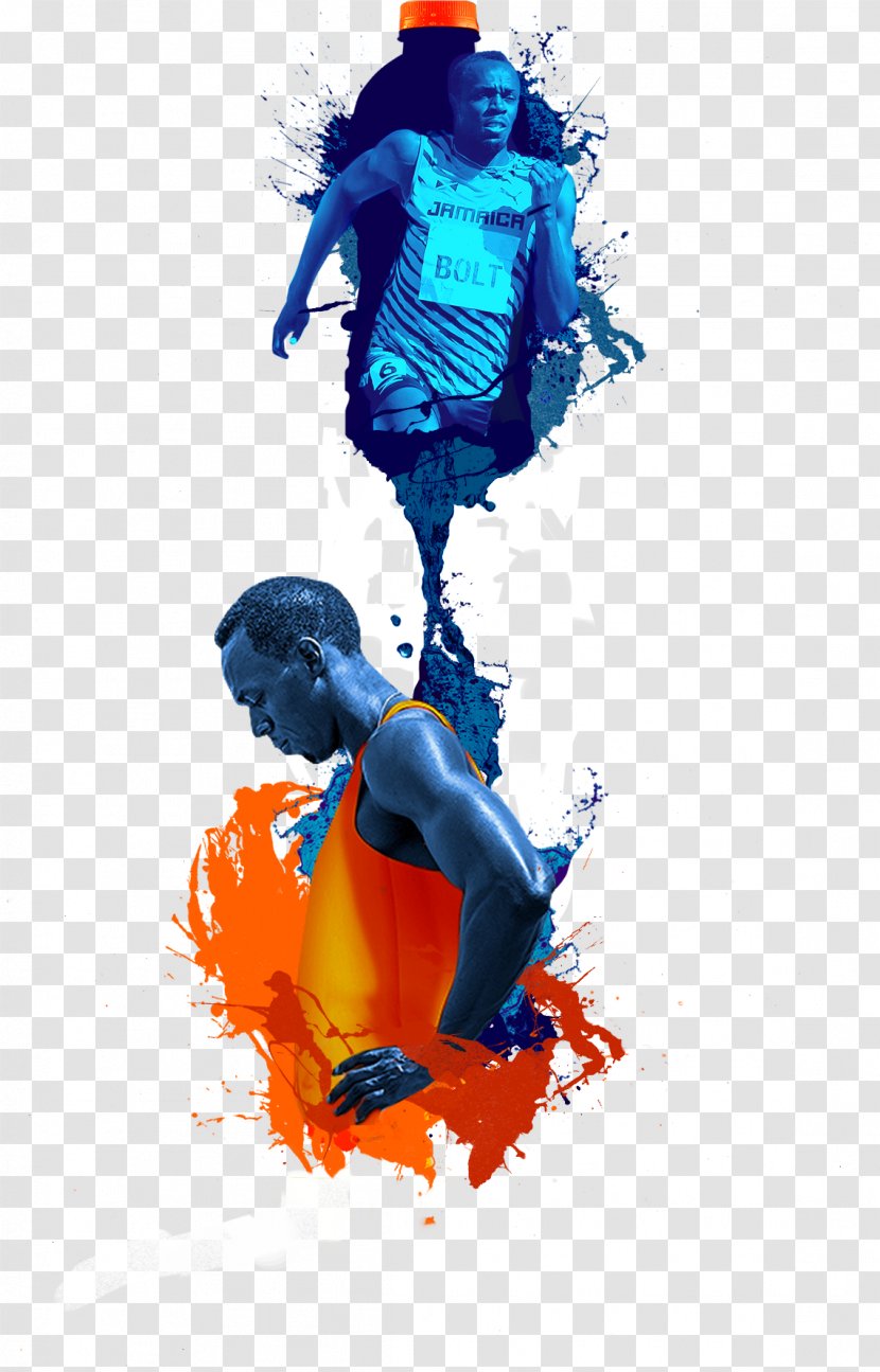 Art Graphic Design Desktop Wallpaper - Computer - Usain Bolt Transparent PNG