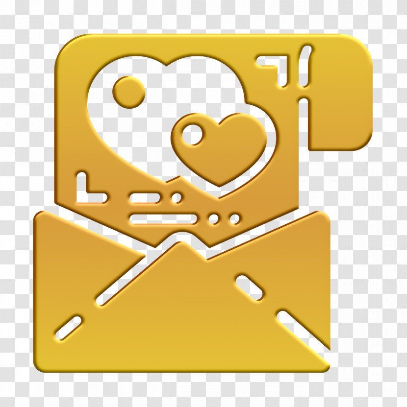 Love Icon Love And Romance Icon Love Letter Icon Transparent PNG