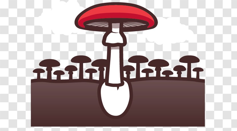Edible Mushroom Fungus Amanita Muscaria - Vector Big Mushrooms Transparent PNG
