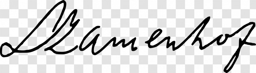 Logo Calligraphy Handwriting Brand Font - Text - L Zamenhof Transparent PNG