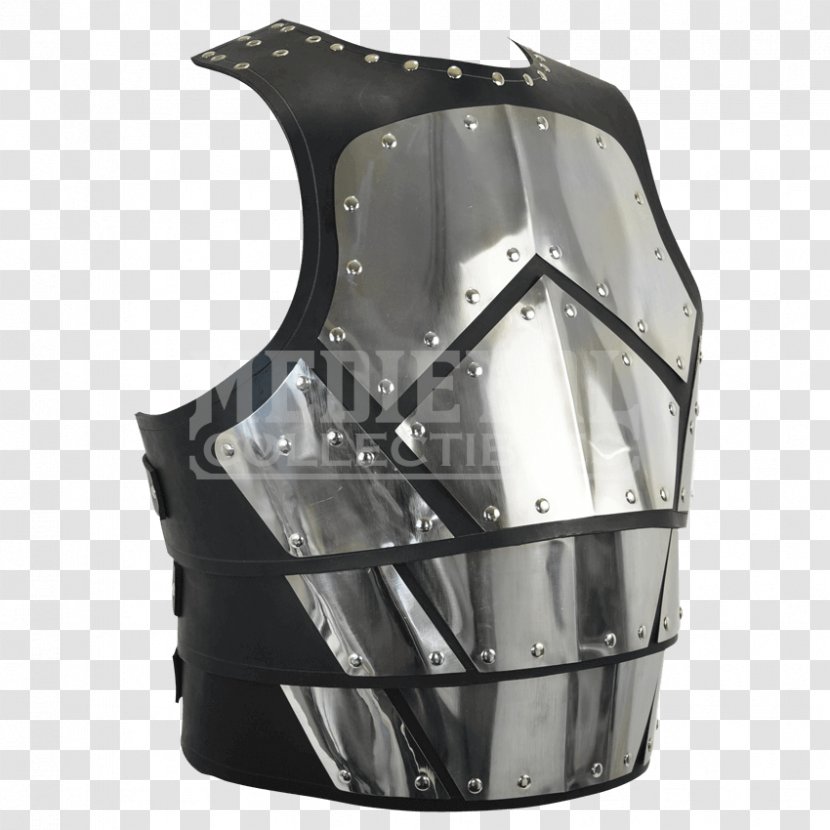 Plate Armour Breastplate Knight Body Armor - Mail Transparent PNG