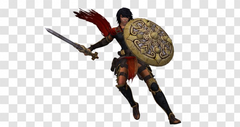 Smite Bellona Ao Guang Game DeviantArt - Cold Weapon Transparent PNG