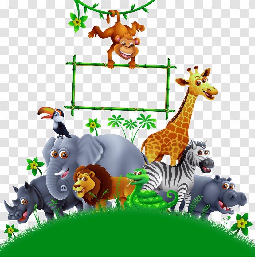 Drawing Royalty-free - Wildlife - Indoor Playground Transparent PNG