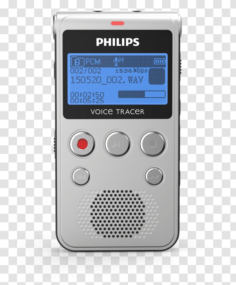 Dictation Machine Philips Digital Audio Stereophonic Sound Recording And Reproduction - Hardware - Voice Recognition Transparent PNG