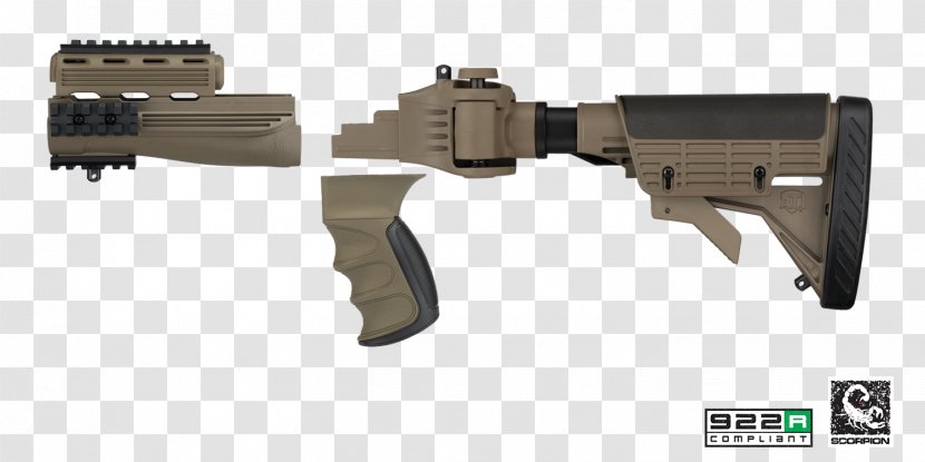 Stock AK-47 Handguard Pistol Grip Receiver - Tree - Small Varia Transparent PNG
