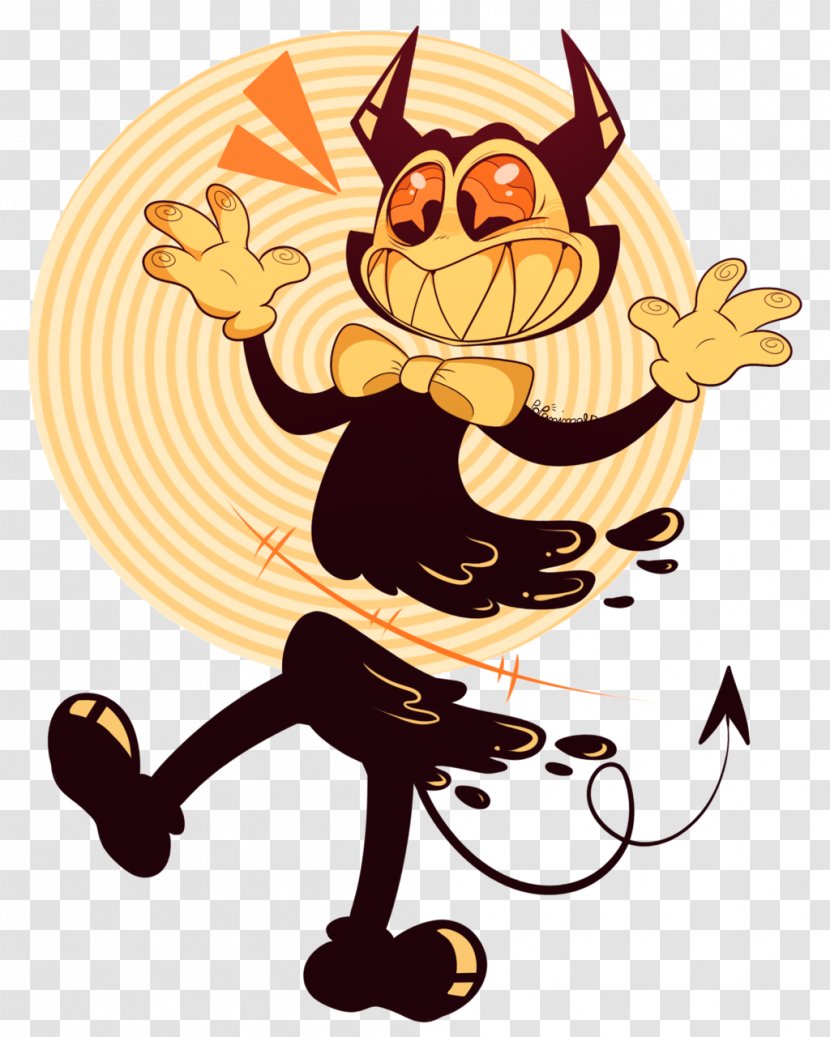 Bendy And The Ink Machine Illustration Fan Art Drawing Axe Transparent PNG