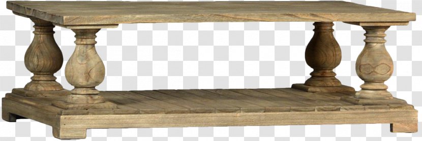 Coffee Tables Wood Baluster - Outdoor Table Transparent PNG