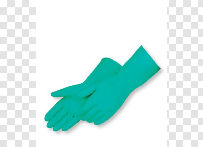 Finger Green Glove - Hand - Chemical Resistance Transparent PNG