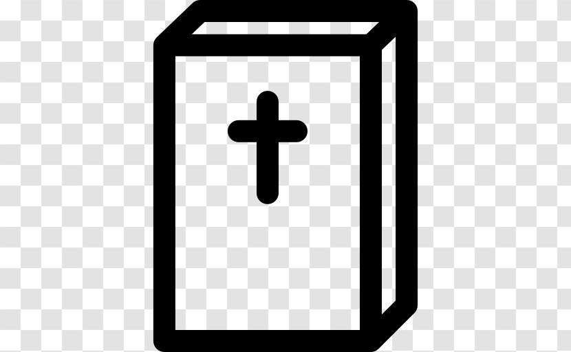 Black And White Cross Symbol - Religion - Christianity Transparent PNG