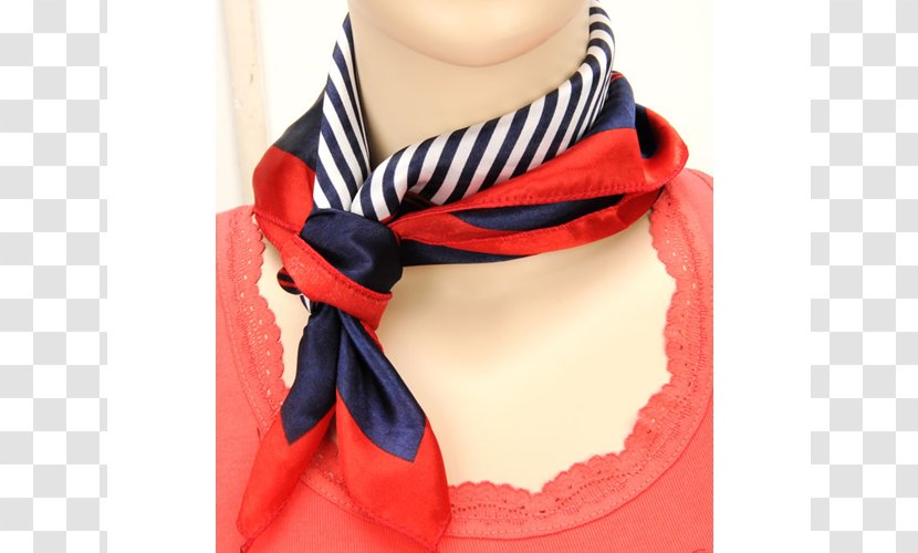 Scarf Neck - Red Transparent PNG