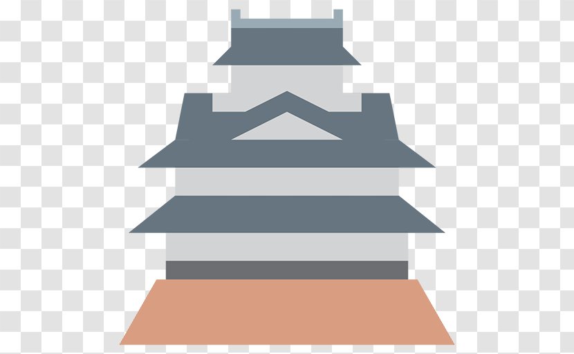 Nagoya Castle Urquhart Japanese Emoji - Triangle - Japan Transparent PNG