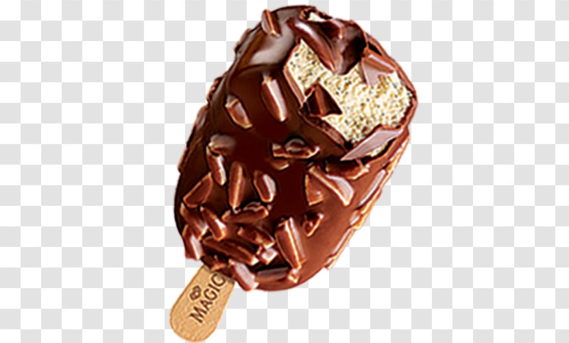 Chocolate Ice Cream Magnum Almond - Protective Gear In Sports Transparent PNG