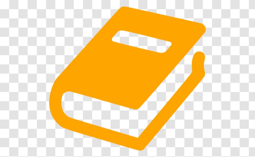 Book - Rectangle - Orange Transparent PNG