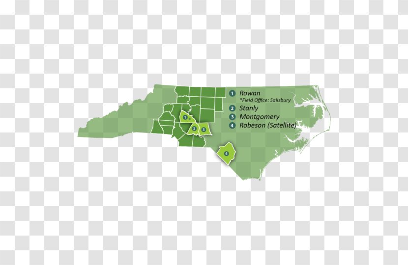 North Carolina Map Transparent PNG