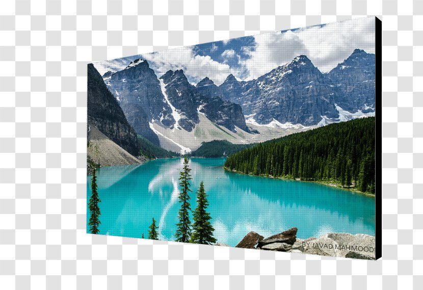 Moraine Lake Banff Louise Turquoise - Stock Photography Transparent PNG
