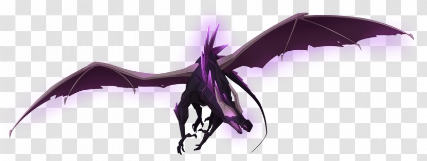 Dragon - Purple - Wing Transparent PNG