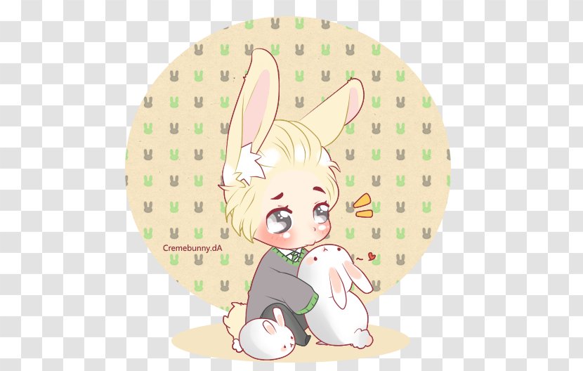 Draco Malfoy Harry Potter Fan Art Rabbit Slytherin House - Cartoon Transparent PNG