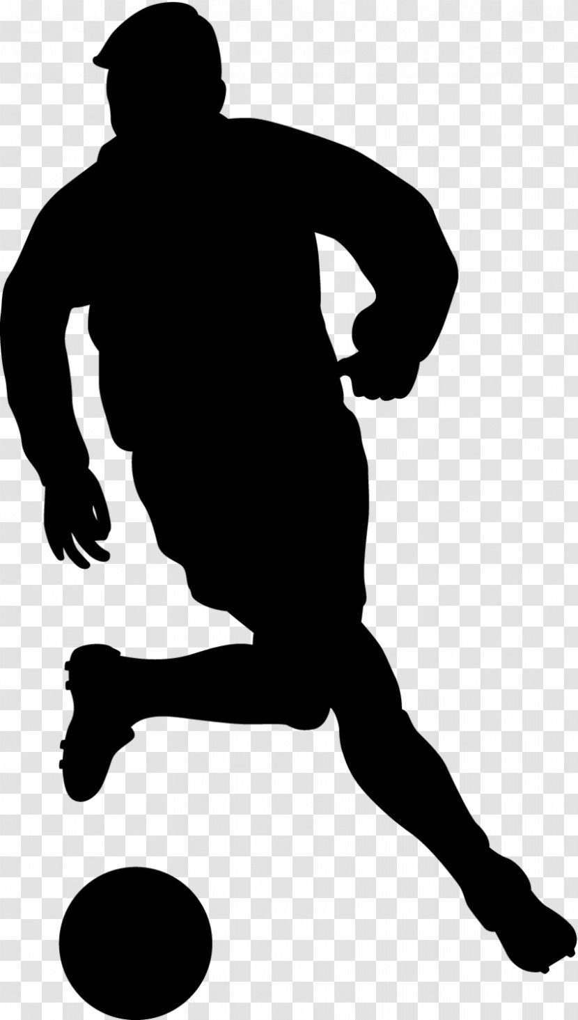 Football Player Sport Team - Monochrome Photography - Soccer Transparent PNG