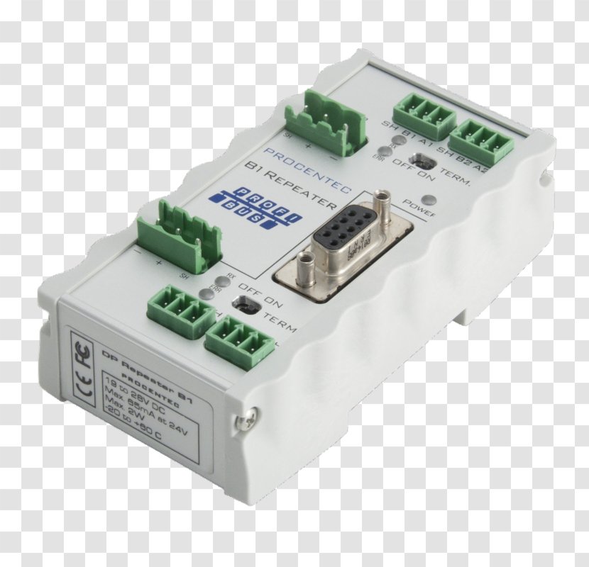 Electrical Connector Profibus PROFINET Repeater Automation - Data Transmission - June 30 Uprising Transparent PNG