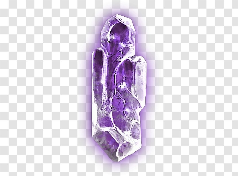 Amethyst Crystal Lightsaber Star Wars Sith - Glass Transparent PNG