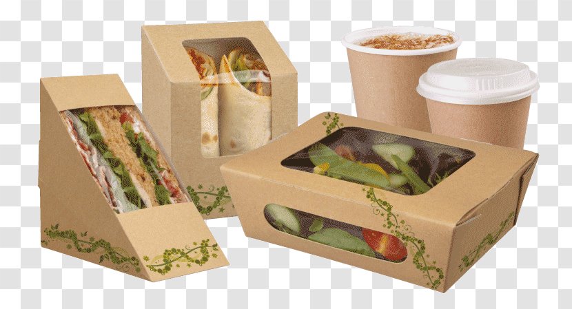 Paper Take-out Food Packaging And Labeling Box - Takeout - Fast-food Transparent PNG