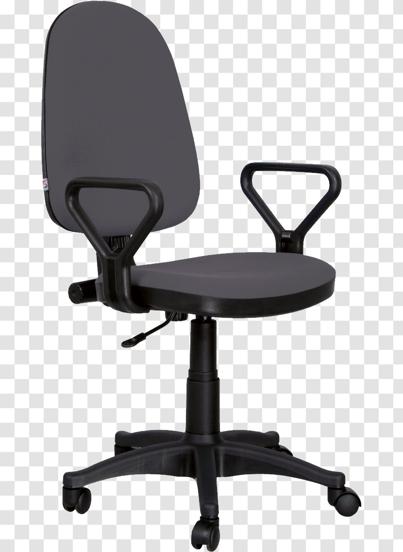 Office & Desk Chairs Table - Black Transparent PNG