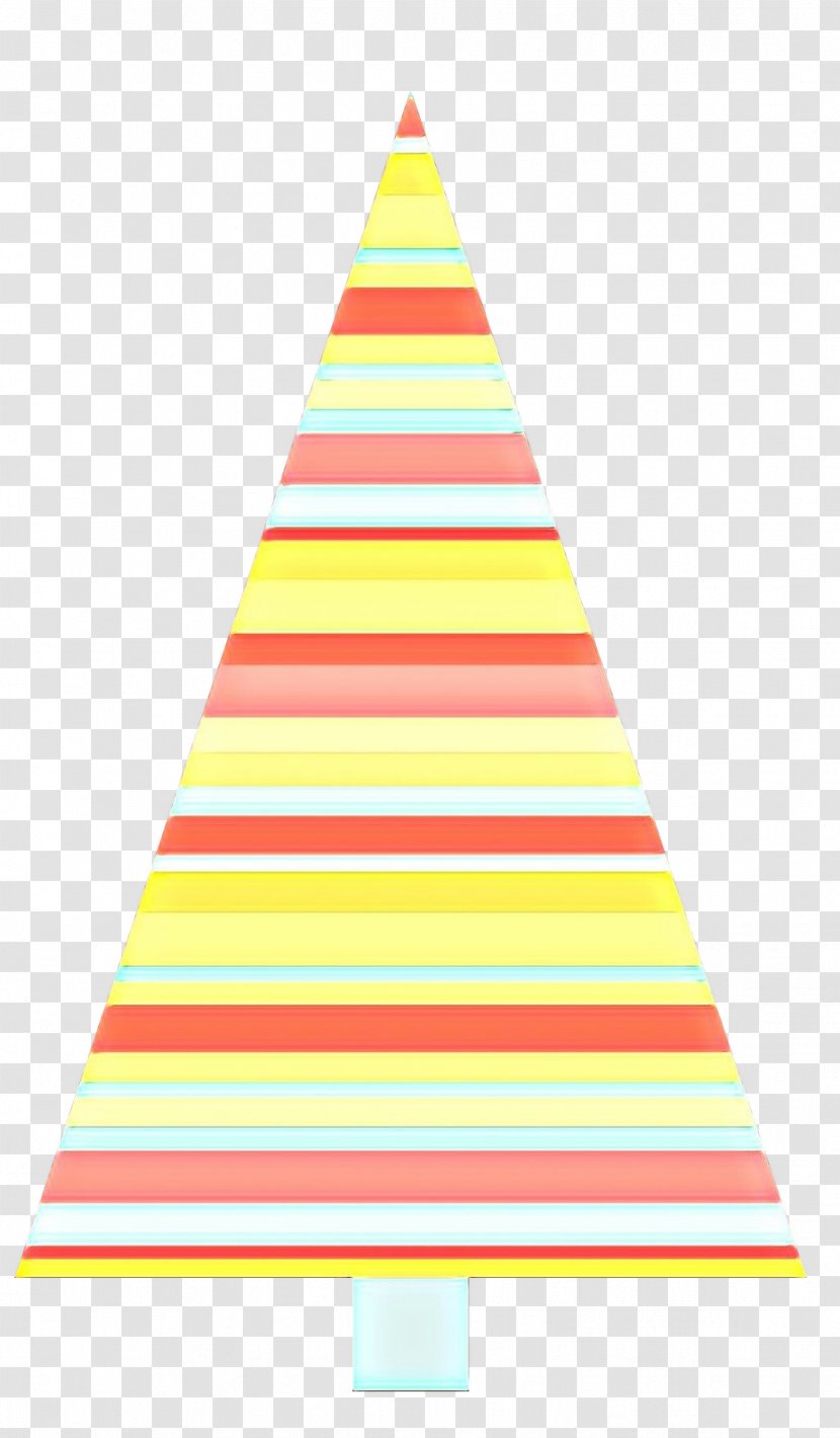 Christmas Tree Line - Day - Cone Pink Transparent PNG