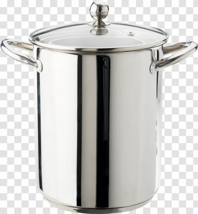 Stock Pot Cookware And Bakeware Kitchen Stainless Steel - Tap - Cooking Pan Image Transparent PNG