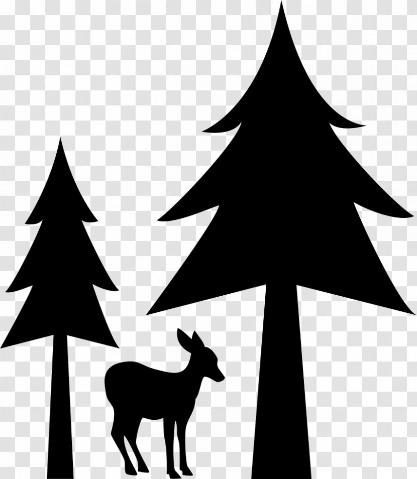 Christmas Tree Forest Clip Art Transparent PNG