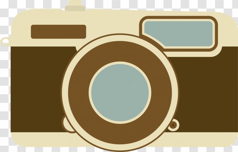 Photographic Film Camera Photography - Retro Style - Yellow Transparent PNG