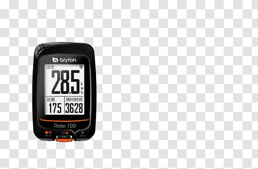 GPS Navigation Device Cyclocomputer Cadence Cycling Bicycle - Pedometer - 100 Rui Teng R100,R310 Juji Line Road Bike Mountain Wireless Stopwatch Transparent PNG