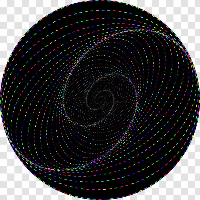 Circle Spiral Purple Transparent PNG