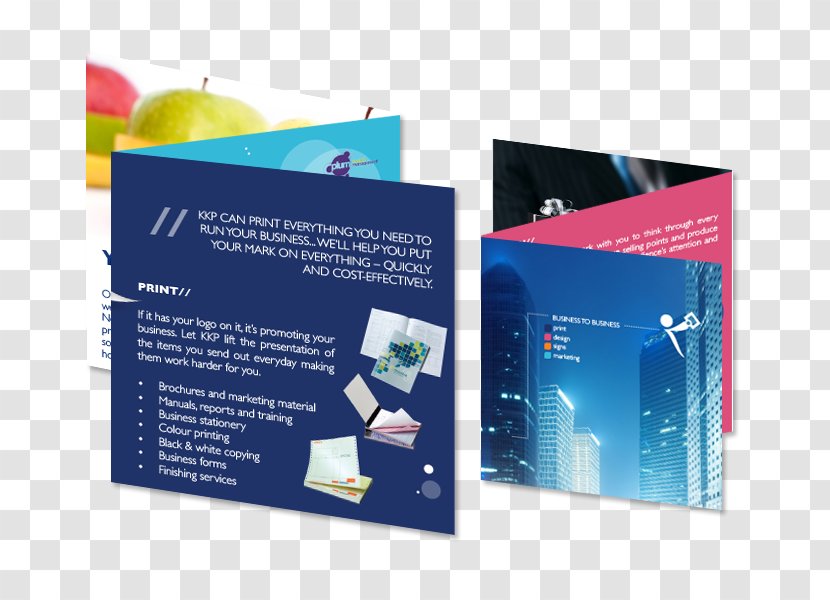 Printing Marketing Brochure Collateral - Design For Your Businessmarketing Transparent PNG
