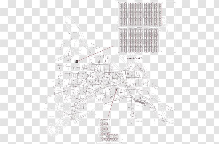 Urban Design Architecture Sketch - White Transparent PNG