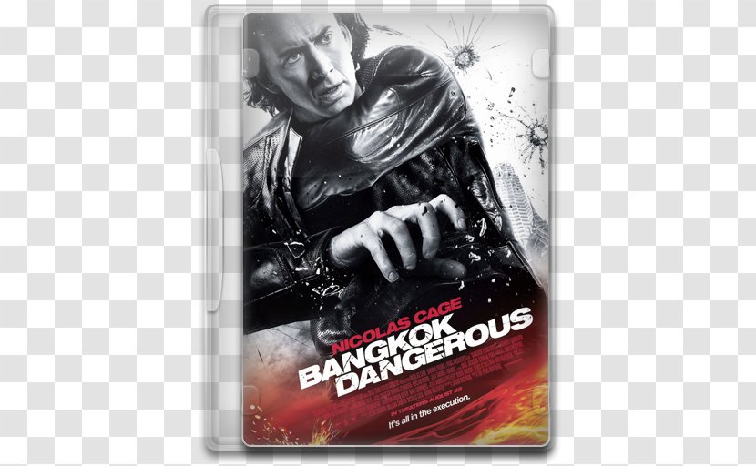 Action Film Poster Brand Dvd Font - Bangkok Dangerous Transparent PNG