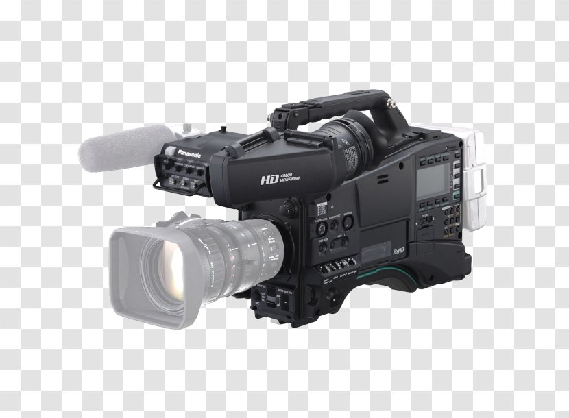 Panasonic P2 Video Cameras Camcorder - Highdefinition Television - Camera Transparent PNG