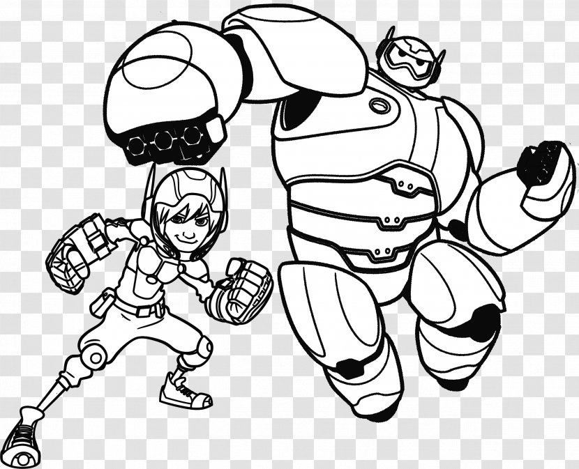 Baymax Hiro Hamada Drawing Coloring Book Big Hero 6 - Tree - Bay Max Transparent PNG