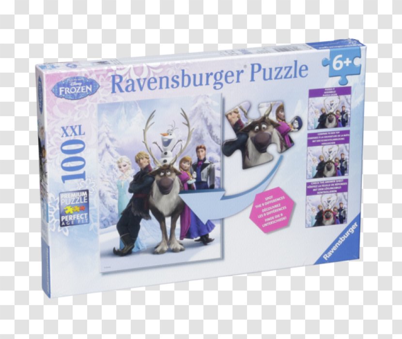 Jigsaw Puzzles Elsa Ravensburger The Walt Disney Company - Technology - Spot Difference Transparent PNG