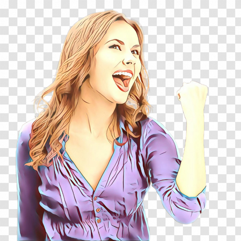 Blond Arm Neck Shoulder Finger Transparent PNG