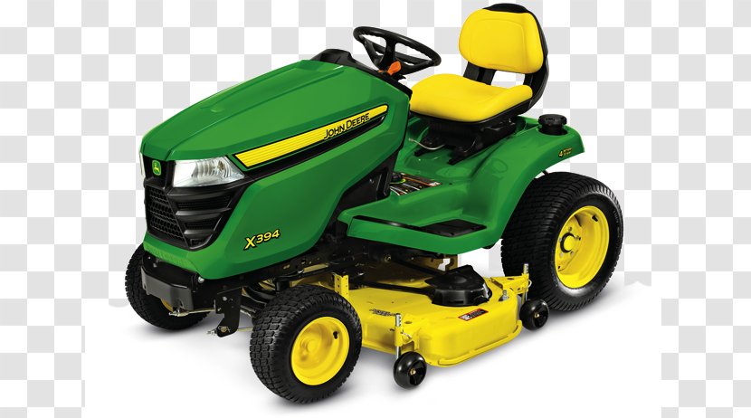 John Deere Riding Mower Lawn Mowers Tractor Heavy Machinery - Motor Vehicle - Product Promotion Flyer Transparent PNG