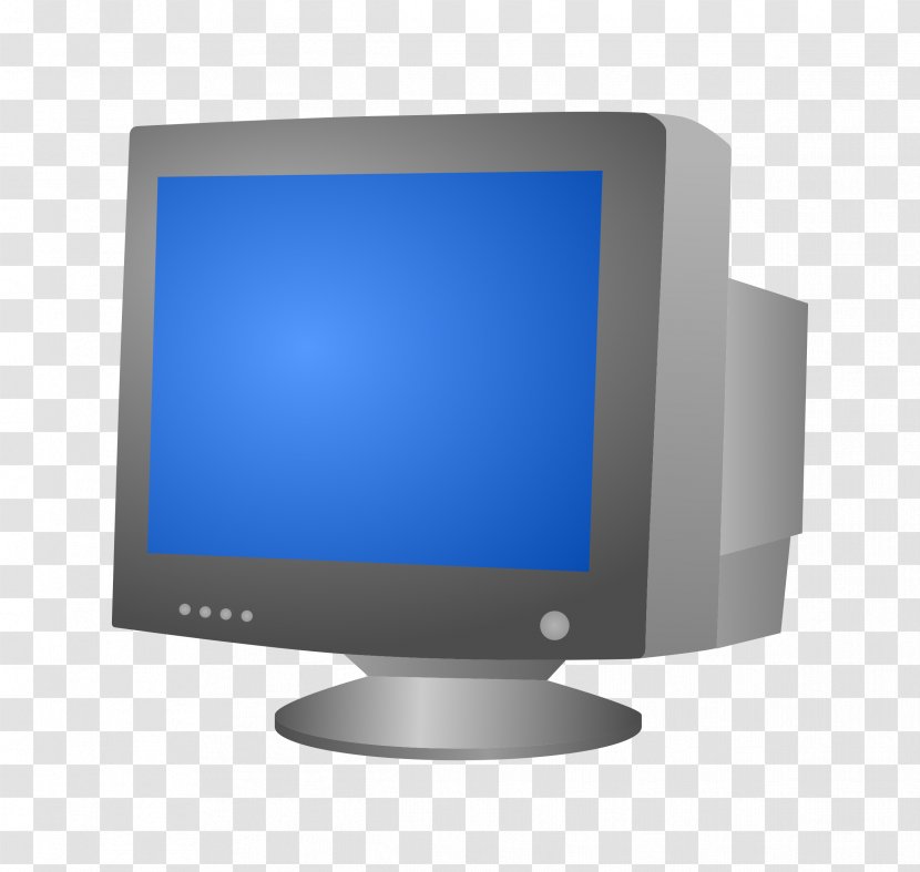 Cathode Ray Tube Computer Monitors Electronic Visual Display Output Device Clip Art Transparent PNG