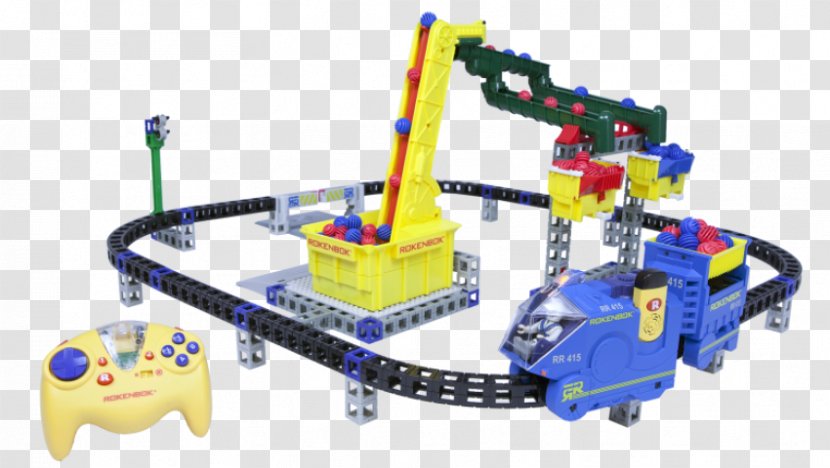 Monorail LEGO Rokenbok Toy Construction Set - Block - Switch Transparent PNG