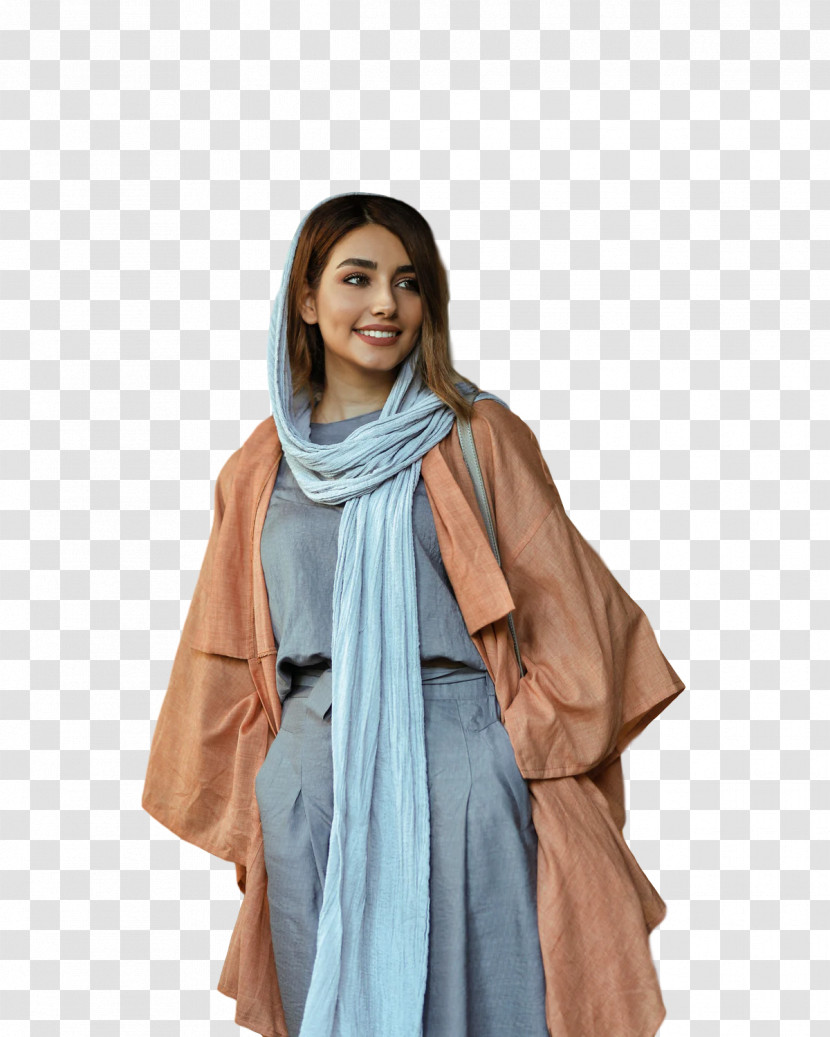 Outerwear Scarf Costume Dress Stole Transparent PNG