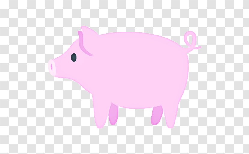 Piggy Bank - Pink - Boar Transparent PNG
